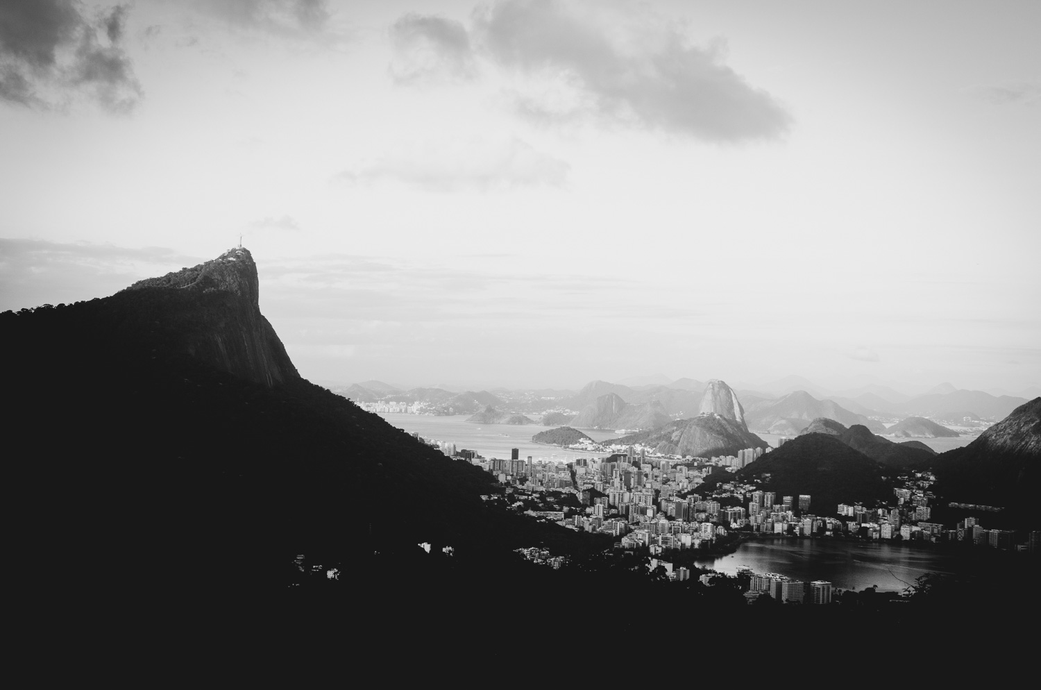 View of the bay in Rio from Vista Chinesa